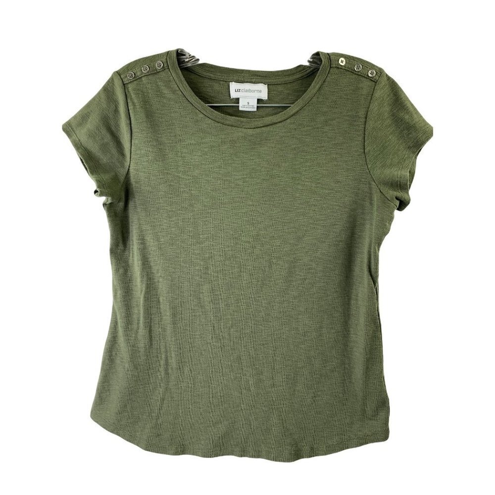 Liz Claiborne Women's Green Top - Picture 1 of 5